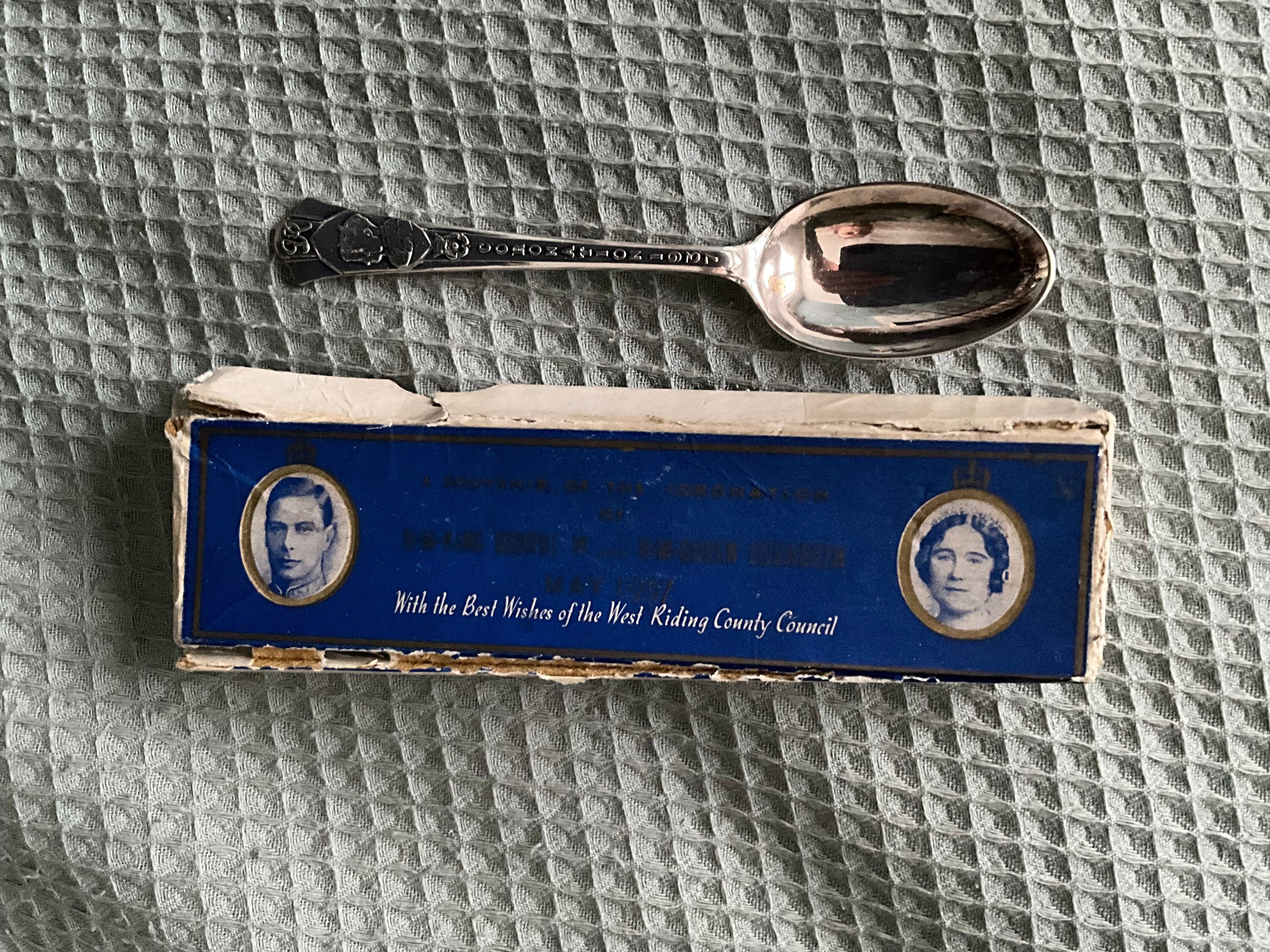 1937 Coronation Spoon - Etsy UK