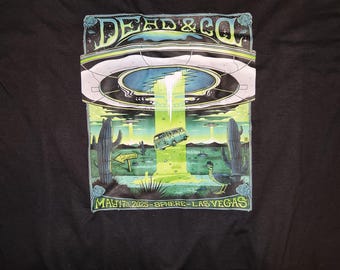 Dead and Co Sphere concert poster tshirt
