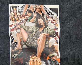 The Big Lebowski movie poster tshirt