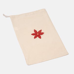 Sacs à cordon en coton personnalisés avec étiquettes en cuir – Emballage personnalisé avec logo – Petites à grandes tailles | Pochette écologique à cordon