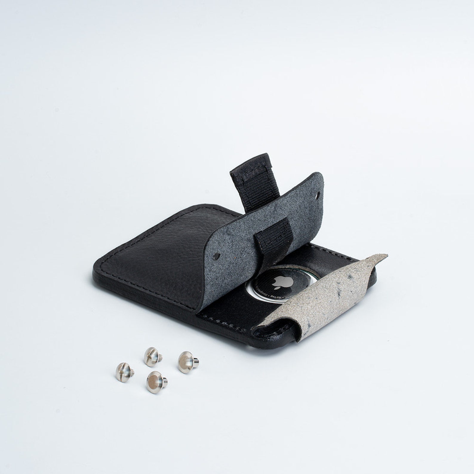 AirTag wallet with hidden pocket to fit inside Apple's Etsy