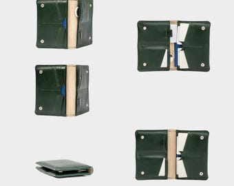 Travel Wallet for AirTag: Hidden Pocket, Torx Security Screw, Premium Italian Leather, Handcrafted in Europe (v 2.0)