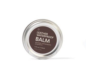 Leather Waterproof Balm for full-grain and top-grain vegetable tanned leather