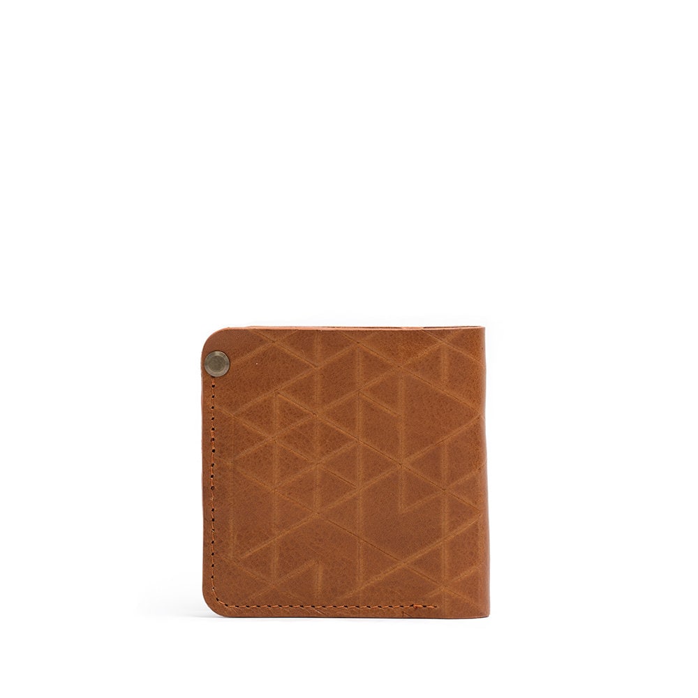 Leather AirTag billfold wallet 2.1 by Geometric Goods