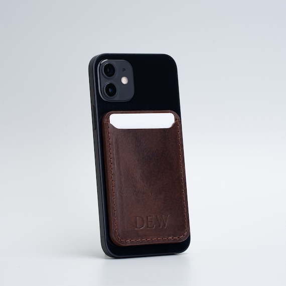 Personalized Leather iPhone 15 14 13 12 Pro Max Wallet Case 