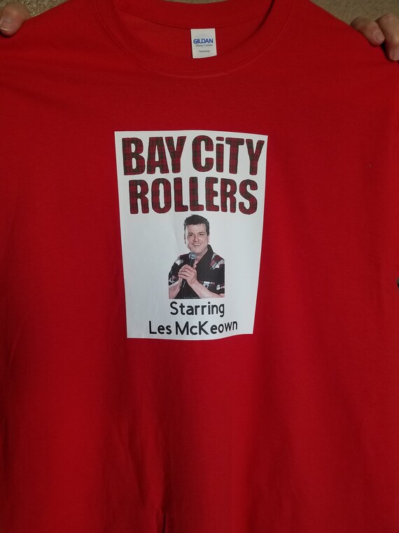 bay city rollers t shirt