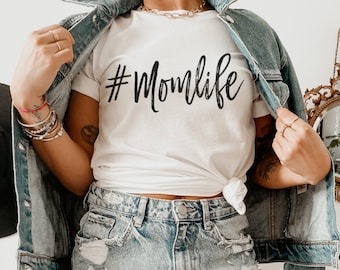 Hashtag Mom Life Shirt, Hashtag Shirts, #MomLife Shirt, Mom life shirt Mama Bear Shirt, Mom shirt,  Mom AF, Pregnancy Gender Reveal