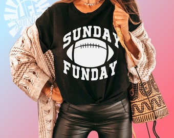 Sunday Funday Shirt | Sunday football, football season, Football shirt, Fall Shirt