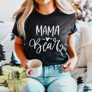 Mama Bear Shirt, Mama Bear, Mama Bear TShirt, Mom Life Shirt, MomLife Shirt, Pregnancy Gender Reveal, Momma Bear Shirt, Boy Mom, Girl Mom