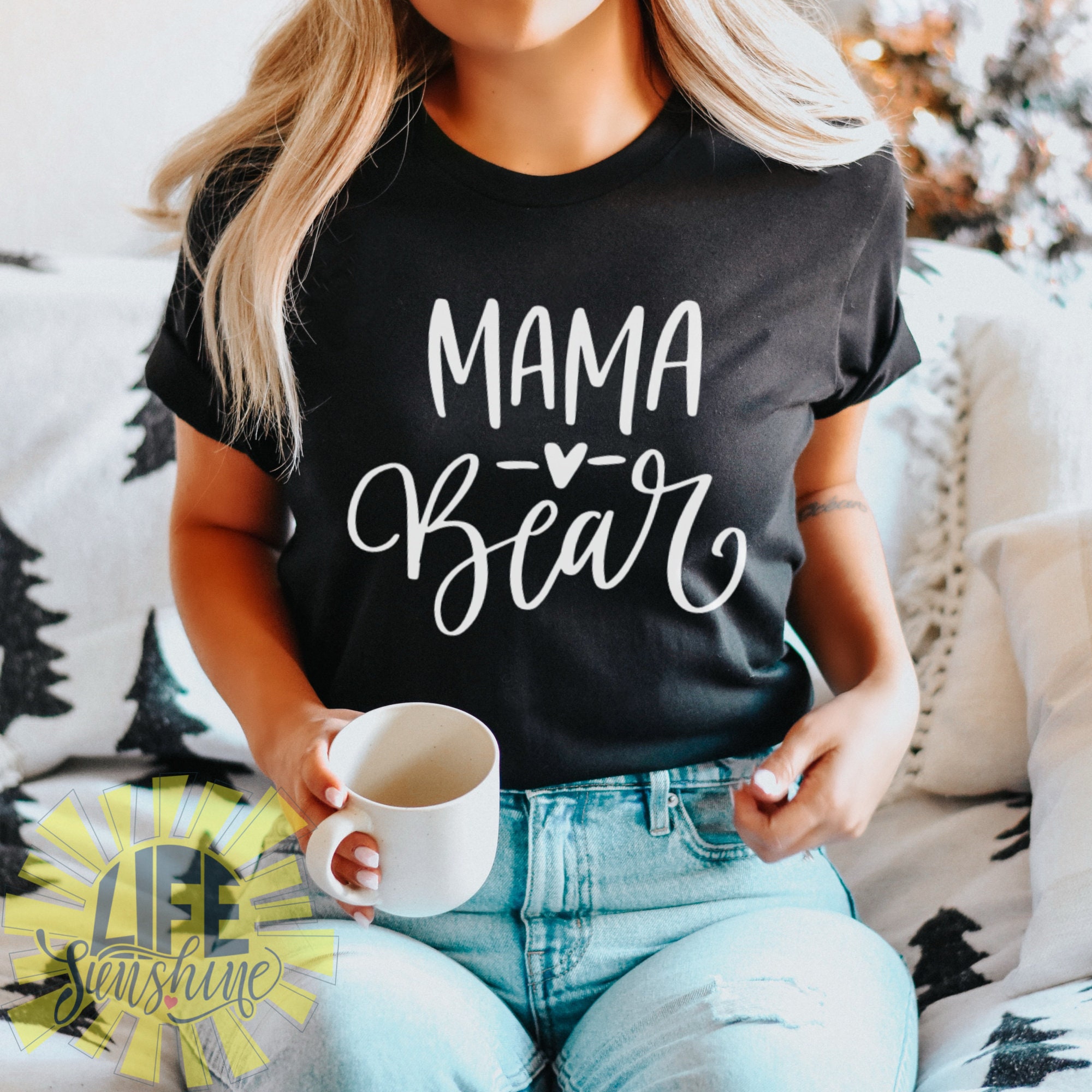 Womens Down Syndrome Awareness T-Shirt Mama Bear Gift Mom Womens Down Syndrome Awareness T-Shirt Mama Bear Gift Mom