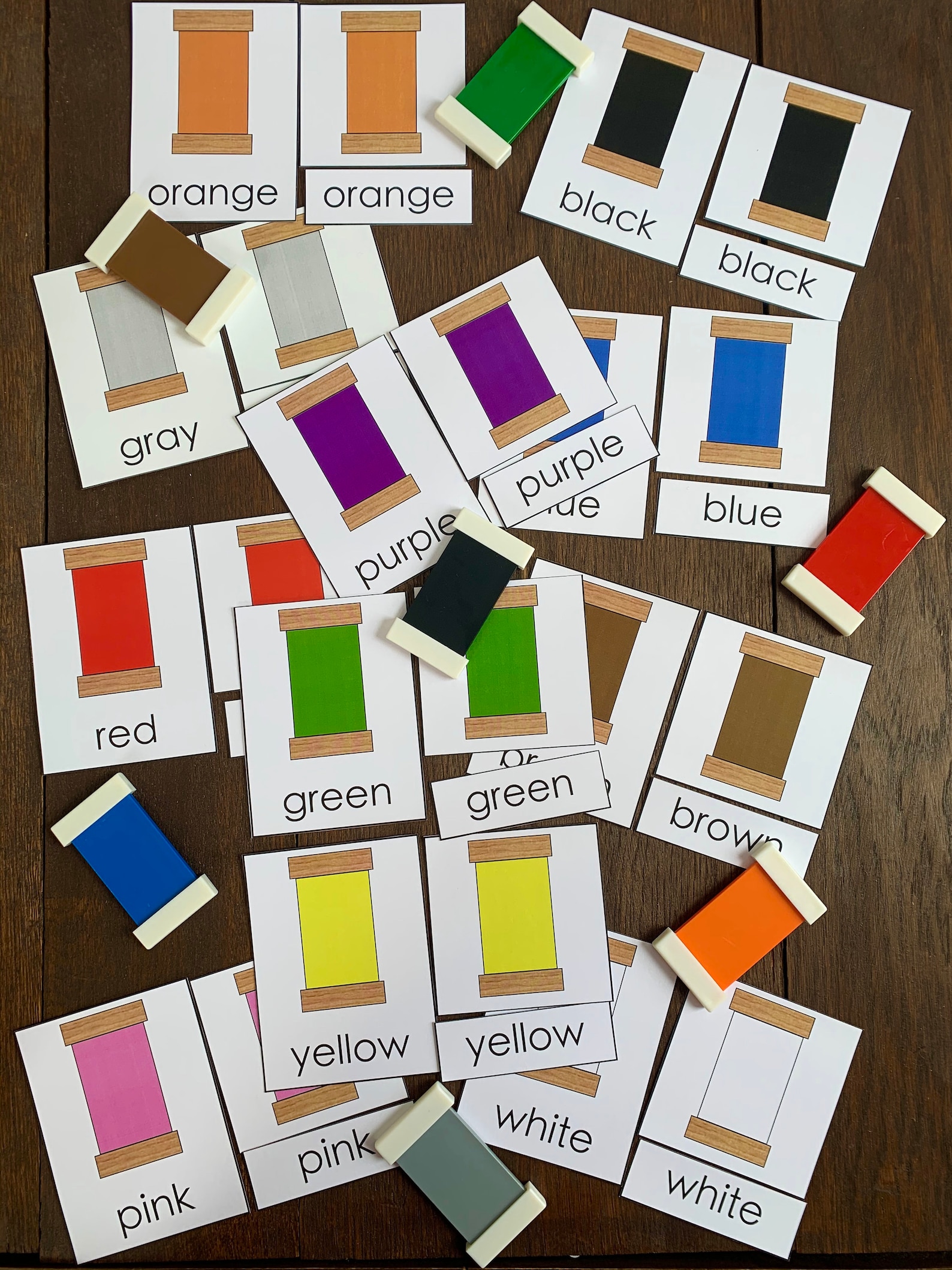 The Ultimate Montessori-inspired Color Printable Bundle | Etsy