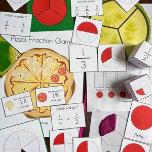 Montessori Fraction Circles Extensions Bundle