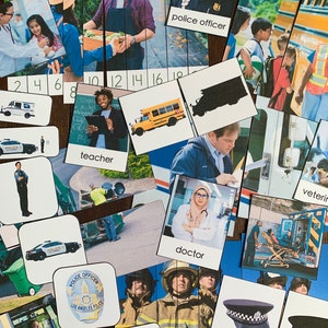 Montessori-Inspired Community Helpers Bundle