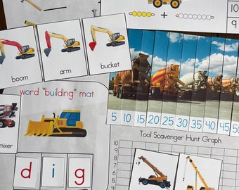 Montessori-Inspired Construction Bundle