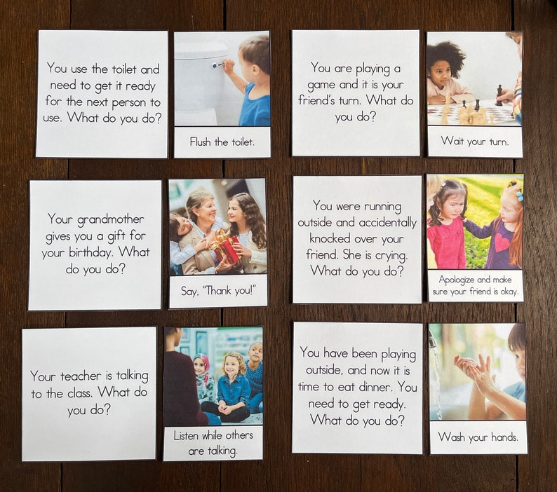 Montessori Grace & Courtesy Mini Bundle image 4