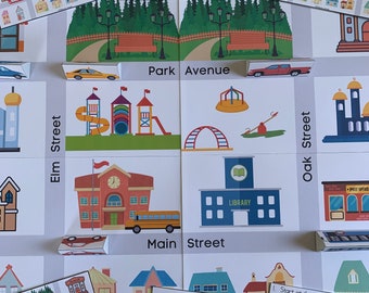 Montessori Map Game