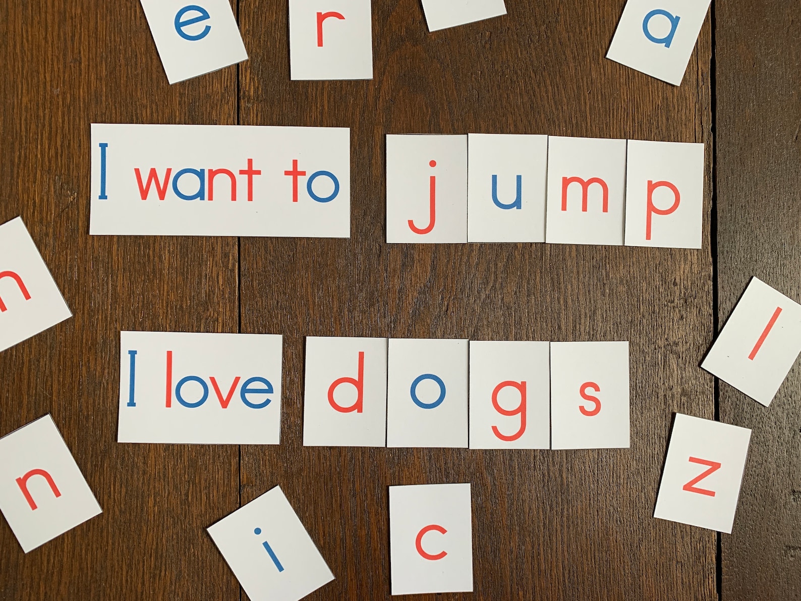 Sentence Starters With Movable Alphabet Tiles Printable Movable