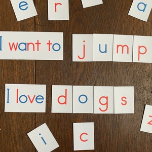Sentence Starters with Movable Alphabet Tiles -- Printable Movable Alphabet Writing Prompts