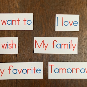 Sentence Starters -- Printable Movable Alphabet Writing Prompts