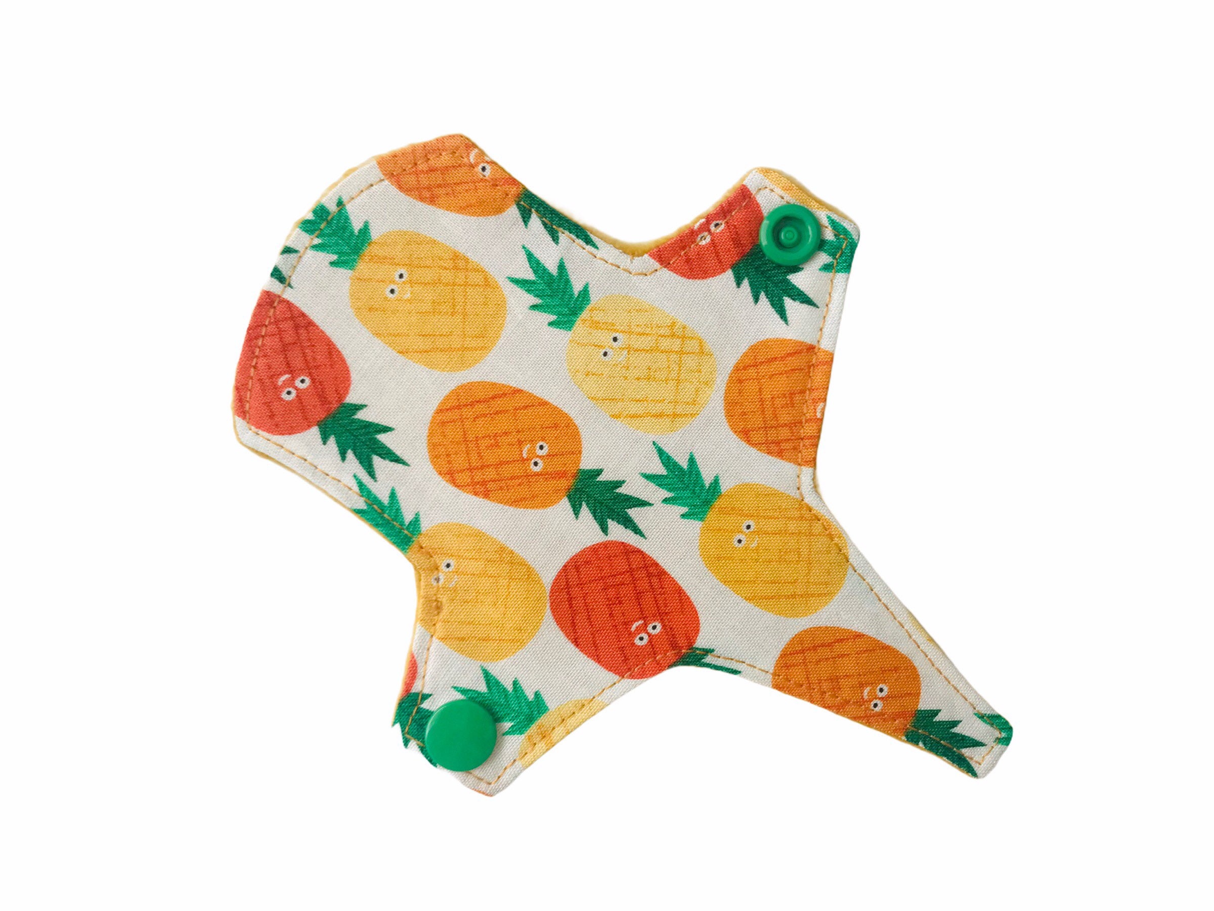 6 Thong Panty Liner Perky Pineapples Reusable Cloth - Etsy UK