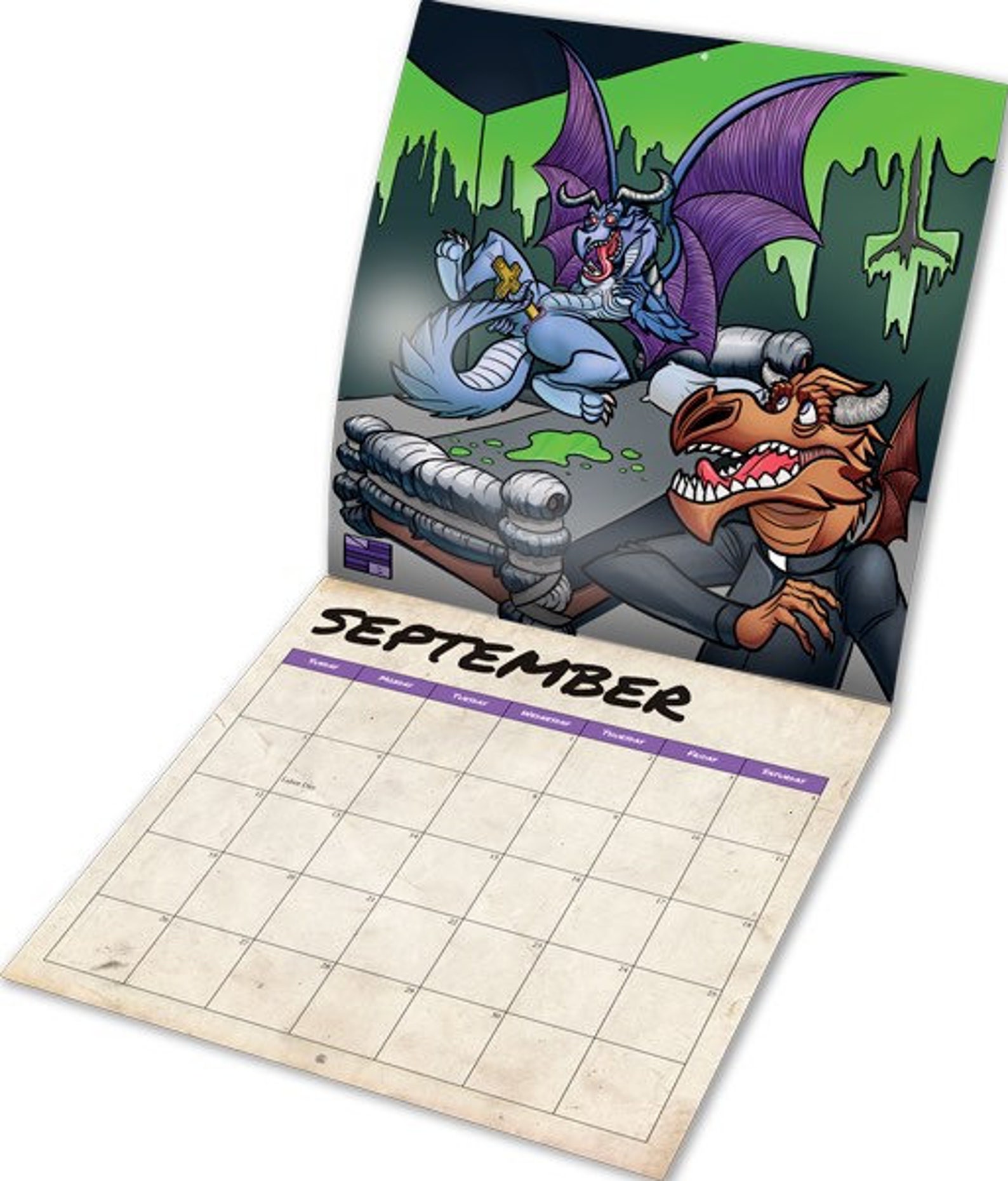 2021 Dragon Sex Calendar™ Silly Gift NSFW Wall Calendar Etsy