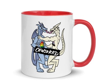 Docking Dragons Mug