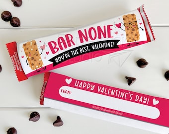 Valentijnskaartjes mueslireep - afdrukbare valentijnsetiketten mueslireep - Valentijnssticker taaie mueslirepen - reep You're The Best