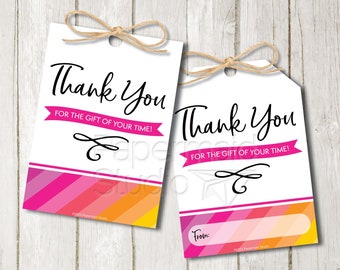 Regalo de agradecimiento para voluntarios - Tarjeta imprimible de agradecimiento para voluntarios - Regalo para padres voluntarios - Regalo de agradecimiento para la asociación de padres y maestros (PTO) - Agradecimiento a enfermeras - Agradecimiento a tutores