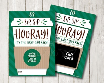 Welkom terug bij de Office Card Printable - Return to Office Card - Back to Work - First Day of School Teacher Gift - Return to Work Card