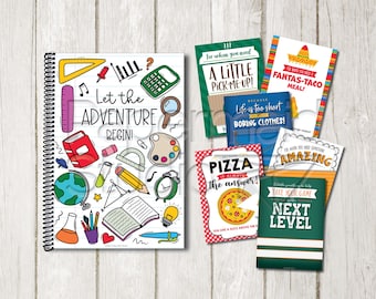 College Student Gift Card Book Printable Bundle - College Survival Kit - High School Graduation Gift Card Holder - College Going Away Gift