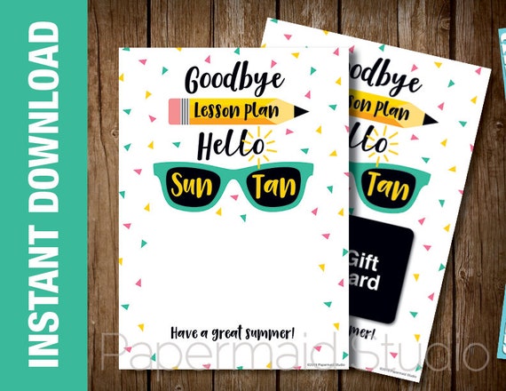 Last Day Of School Teacher Thank You Card Printable Teacher Etsy Last Day Of School Teacher Thank You Card Printable Teacher Etsy