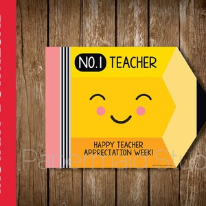 PRINTABLE Teacher Appreciation Week Card - Teacher Thank You Card - End ...
