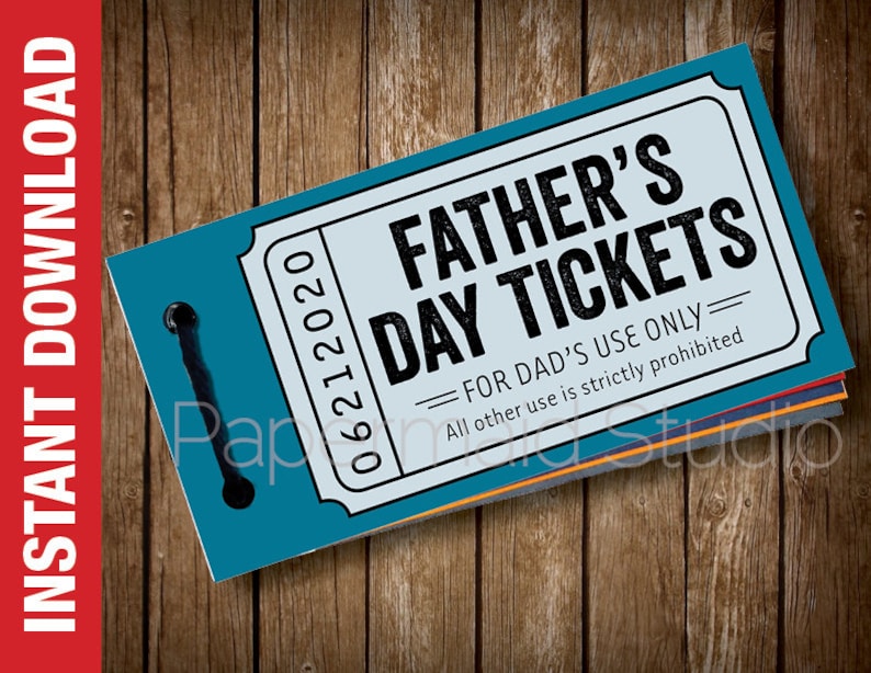 nellie design free printable fathers day tickets nellie design free