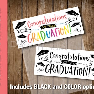 Imprimable Graduation Cookie Bag Tag - Cookie Bag Topper - Cookie Sticker Label - School Graduation Gift Party Favor - Diplôme