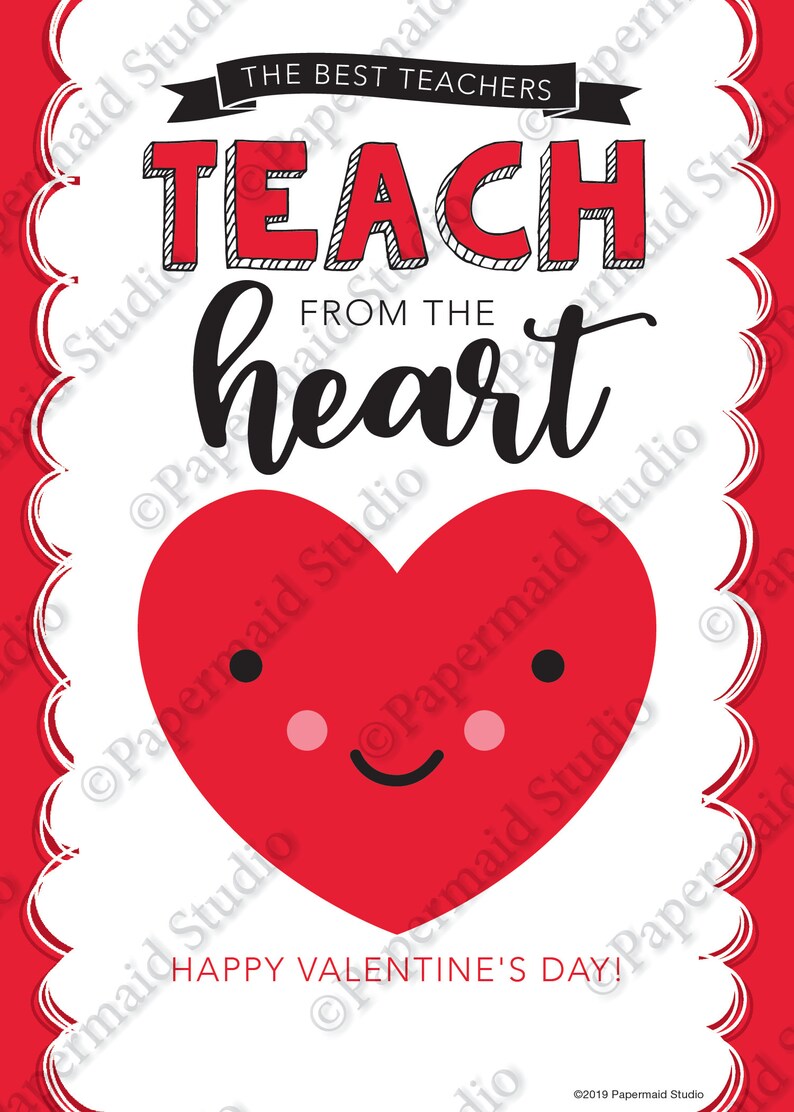 Valentine s Day Card For Teacher Printable Printable Word Searches
