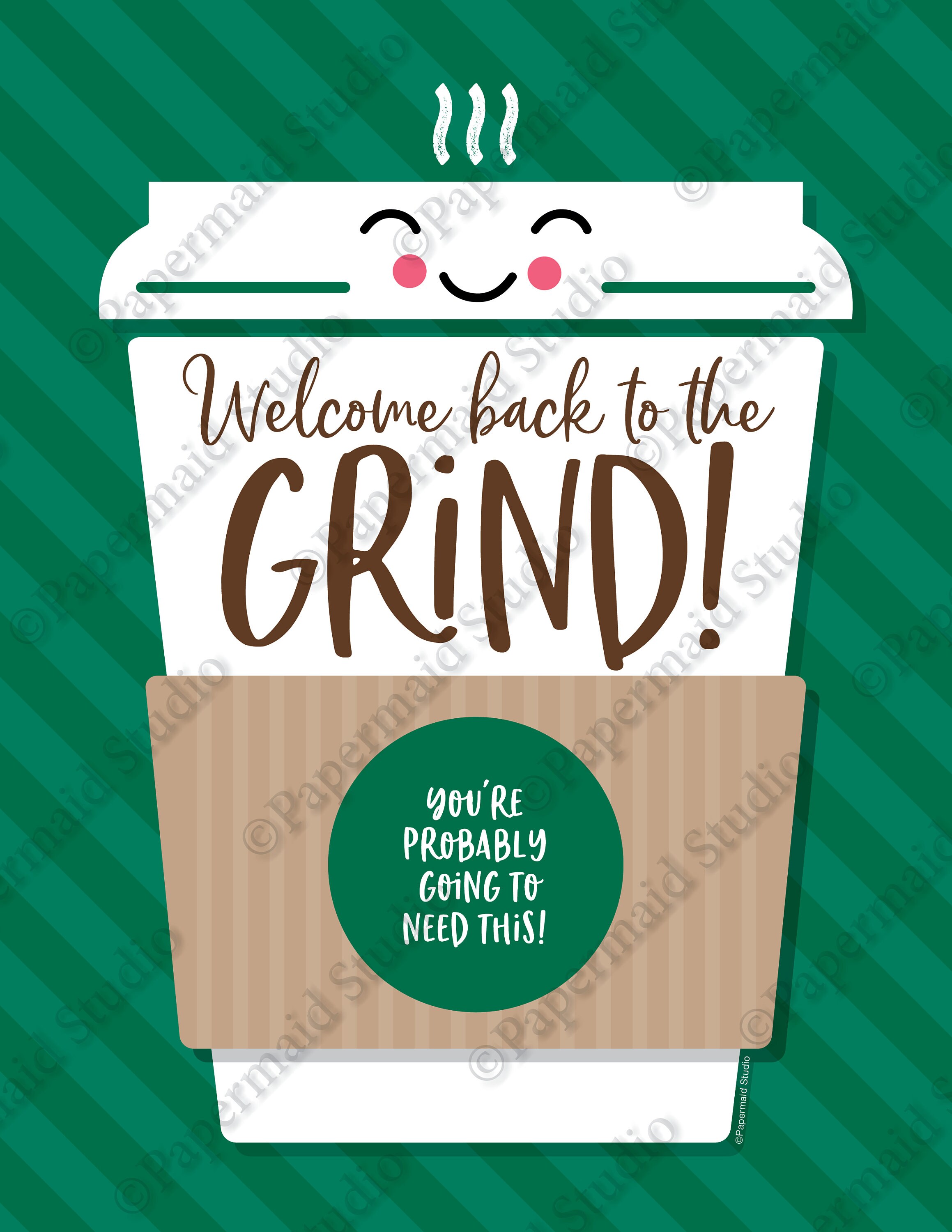 Welcome Back To The Grind Free Printable Printable Word Searches