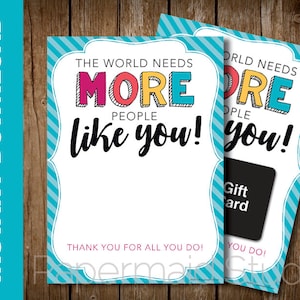 PRINTABLE Administrative Professionals Day Card Biglietto giornaliero del capo Dipendente Grazie Apprezzamento del personale Apprezzamento dei dipendenti Titolare della carta regalo