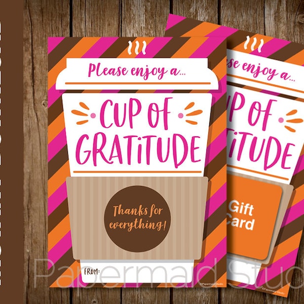 Coffee Thank You - Etsy