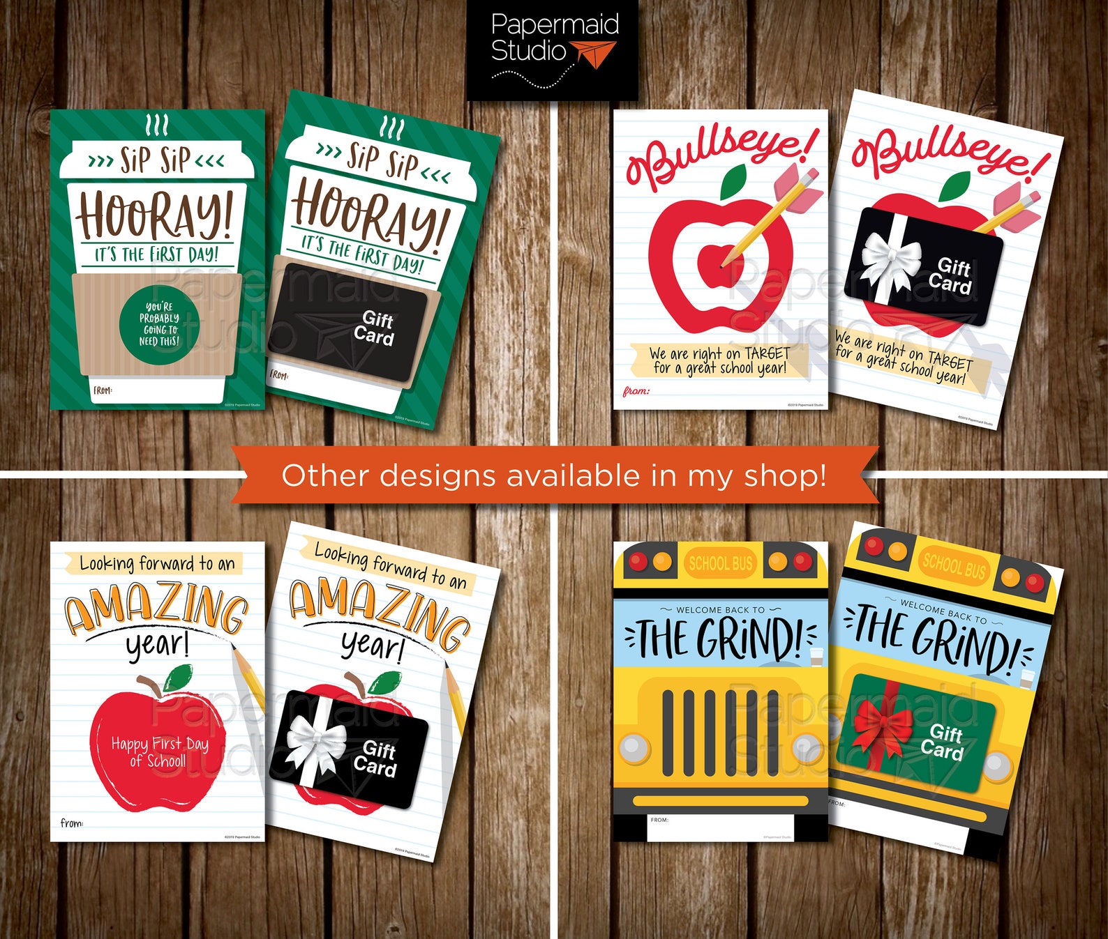 PRINTABLE Back to School Teacher Card First Day of School - Etsy