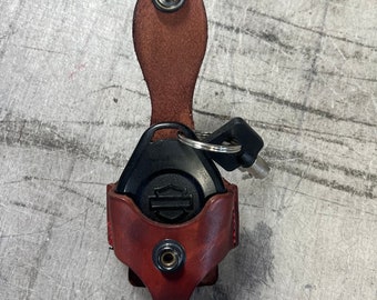 Harley key fob, key case , zippo case
