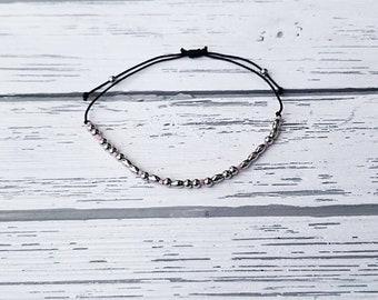 sterling silver and crystal naughty gifts Swear word Morse code necklace