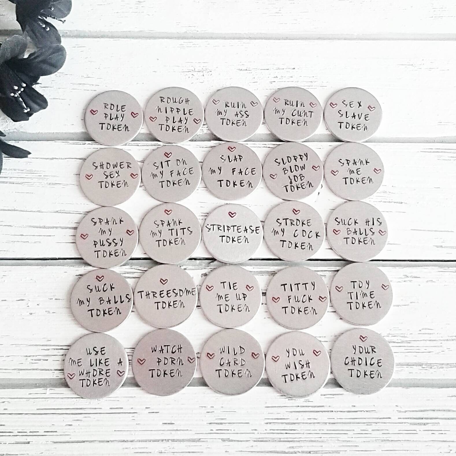 Love Tokens Sex Tokens Ass Pussy Fuck Toy Token - Etsy Australia