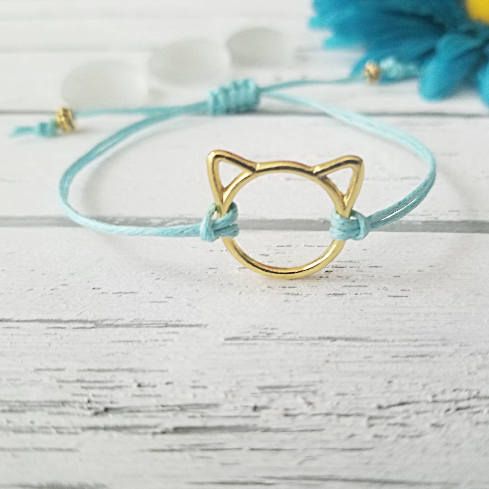 Cat Bracelet Cat Mom Bracelet Cat Animal Lover Gift Cat Etsy Canada