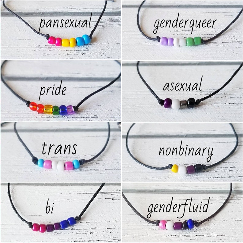 Macrame Bracelet Nonbinary Bracelet Pride Bracelet String Bracelet Nonbinary Nonbinary Pride Bracelet Minimalist Bracelet