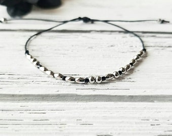 DOMINANT Bracelet, Morse Code Bracelet, Mature