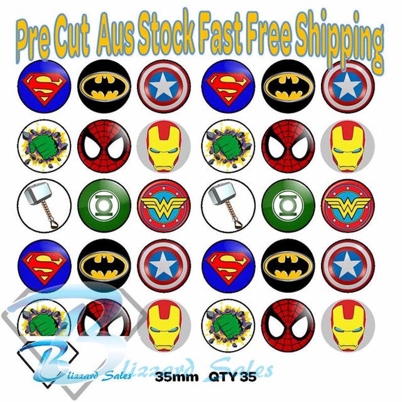 30x Teenage Mutant Ninja Turtle Cupcake Toppers Edible Wafer Fairy Cake Toppers