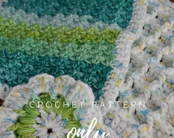 3 Crochet Dishcloth Patterns | Crochet Dishcloth and Scrubby | Handmade Dishcloth | Farmhouse | Easy Simple Beginner Crochet Pattern