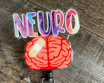 Neurology Interchangeable Badge Reel || Neuro