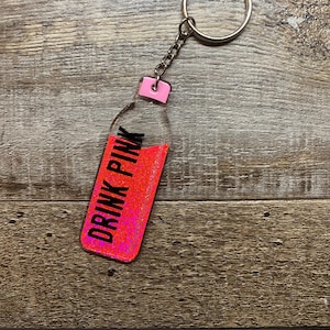 Drink Pink Keychain || Pink drink || Gut Health || Microbiome Drink