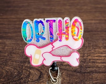 Orthopedic Interchangeable Badge Reel || Ortho